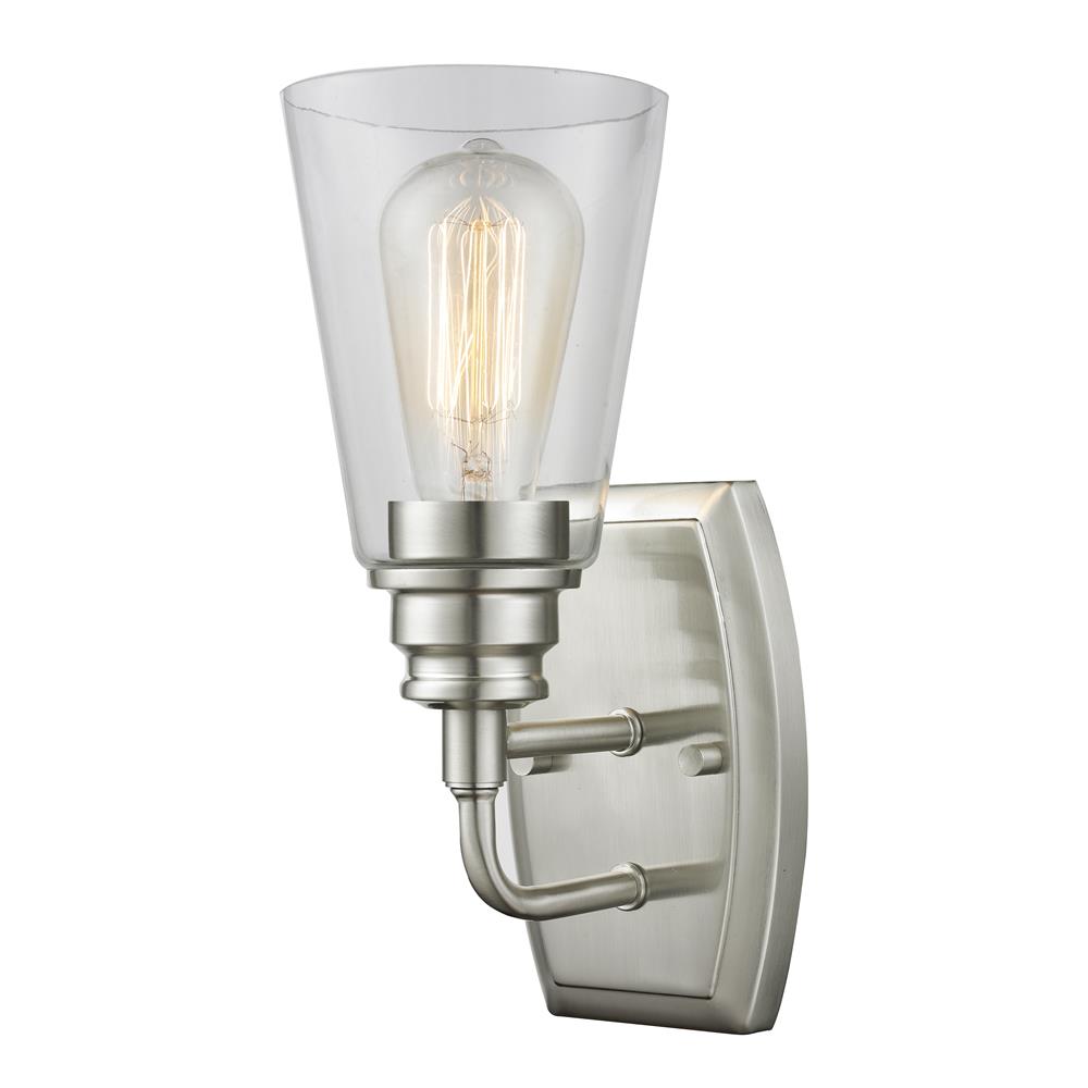 Z-Lite 428-1S-BN Annora 1 Light Wall Sconce in Brushed Nickel